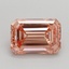 2.18 Ct. Fancy Intense Pink Emerald Lab Grown Diamond