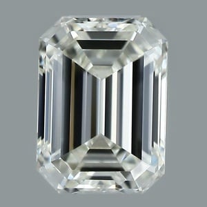 Emerald diamond — real photo