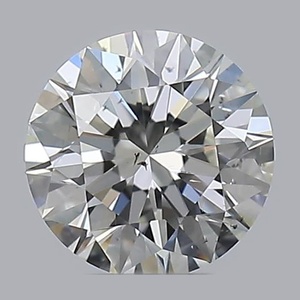 Round diamond — real photo