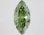 2.7 Ct. Fancy Vivid Green Marquise Lab Grown Diamond