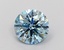 1.02 Ct. Fancy Vivid  Blue Round Lab Grown Diamond
