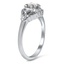 The Hana Ring, smalltop view on a hand