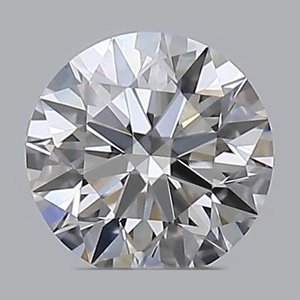 Round diamond — real photo