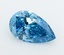 1.52 Ct. Fancy Vivid  Blue Pear Lab Grown Diamond