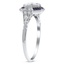The Forli Ring, smalltop view on a hand