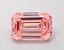 2.56 Ct. Fancy Vivid  Pink Emerald Lab Grown Diamond