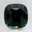7.7x7.5mm Teal Cushion Sapphire
