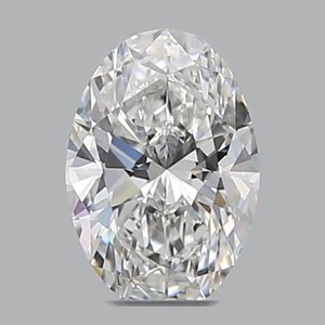 Oval diamond — real photo