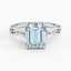 18K White Gold Willow Diamond Ring (1/8 ct. tw.), smalltop view