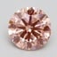3.01 Ct. Fancy Intense Pink Round Lab Grown Diamond