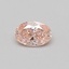 0.32 Ct. Fancy Vivid Pink Oval Lab Grown Diamond