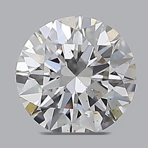 Round diamond — real photo