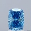 1.53 Ct. Fancy Vivid Blue Cushion Lab Grown Diamond
