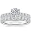 18K White Gold Luxe Anthology Diamond Bridal Set