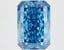 2.78 Ct. Fancy Vivid Blue Radiant Lab Grown Diamond