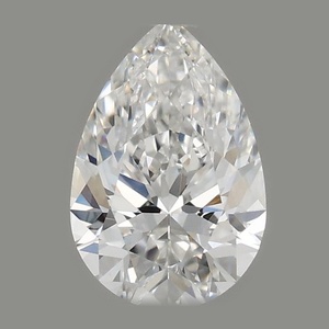Pear diamond — real photo