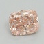 1.01 Ct. Fancy Intense Pink Cushion Lab Grown Diamond