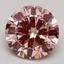 3.00 Ct. Fancy Intense Pink Round Lab Grown Diamond