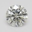 0.50 Ct. Very Light Green-Yellow Round Diamond