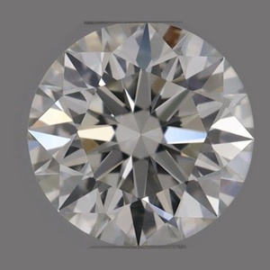 Round diamond — real photo