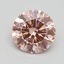 1.83 Ct. Fancy Intense Pink Round Lab Grown Diamond