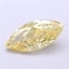 2.55 Ct. Fancy  Yellow Marquise Lab Grown Diamond