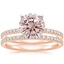 14K Rose Gold Luxe Ballad Bridal Set (1/2 ct. tw.)