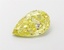 0.92 Ct. Fancy Intense Yellow Pear Lab Grown Diamond