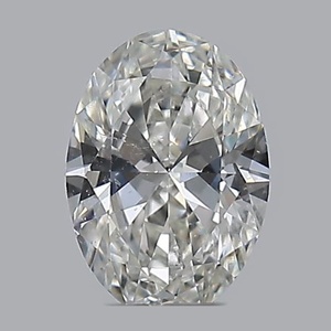 Oval diamond — real photo