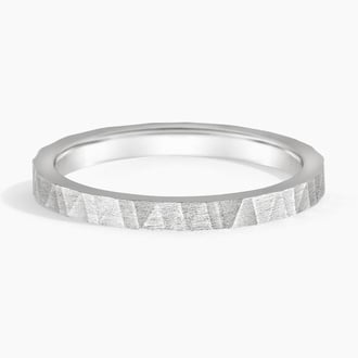 Aspen 2mm Wedding Ring in Platinum