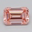 6.02 Ct. Fancy Vivid  Pink Emerald Lab Grown Diamond