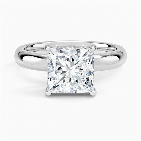 18K White Gold Sydney Perfect Fit Halo 3mm Diamond Ring