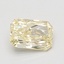 0.77 Ct. Fancy Yellow Radiant Lab Grown Diamond