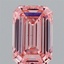 2.05 Ct. Fancy Vivid Pink Emerald Lab Grown Diamond