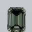 1.04 Ct. Fancy Vivid Green Emerald Lab Grown Diamond