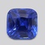 8.2x8.1mm  Blue  Cushion   Sapphire