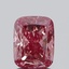 2.05 Ct. Fancy Vivid Pink Cushion Lab Grown Diamond