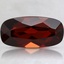 10.1x5mm Unheated Red Modified Cushion Garnet