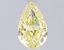 1.02 Ct. Fancy Vivid Yellow Yellow Pear Lab Grown Diamond