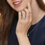 Platinum Sienna Three-Quarter Coverage Diamond Ring, smalladditional view 1