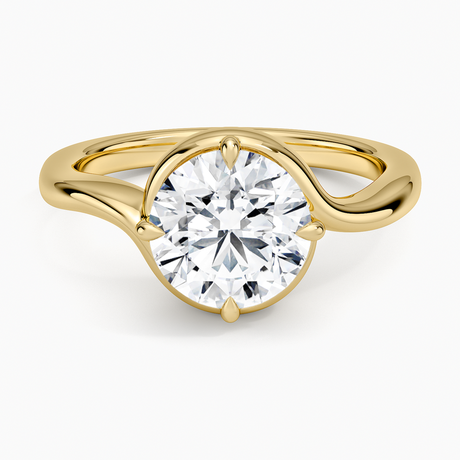 Bezel Atelier Solitaire Diamond Ring