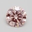 1.33 Ct. Fancy Intense Pink Round Lab Grown Diamond