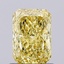 1.01 Ct. Fancy Intense Yellow Radiant Lab Grown Diamond