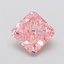 2.11 Ct. Fancy Intense Pink Radiant Lab Grown Diamond