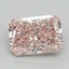 8.06 Ct. Fancy Intense Pink Radiant Lab Grown Diamond