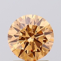 1.09 Ct. Fancy Orange Yellow Oval Lab Grown Diamond