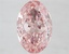3.82 Ct. Fancy Vivid Pink Oval Lab Grown Diamond
