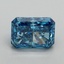 3.05 Ct. Fancy Vivid Blue Radiant Lab Grown Diamond