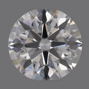 Round diamond — real photo