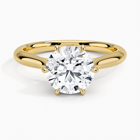 18K Yellow Gold Catalina Solitaire Ring